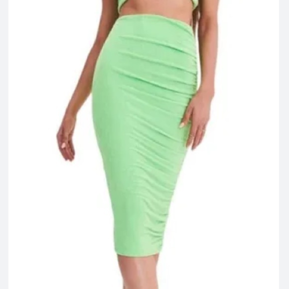 SER.O.YA Julia Vaca Runch Skirt&Bandeau Top Matching Set - Picture 5 of 7